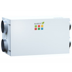 RR1000H EC E 3~, Вентиляционная установка Alasca RR с роторным рекуператором
