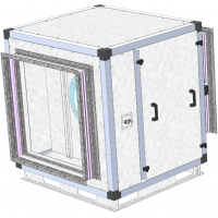 Вентилятор в шумоизолированном каркасе VS(EC3) Pro-120x 90 (B500*2)