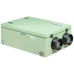 Подвесная приточно-вытяжная установка с роторным рекуператором Ecoclima Pro Vent ECT PF-R 500-E1.0-L-4-Z-BK