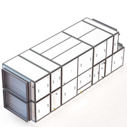 Установка вентиляционная Vast1 120х 90 AQUA- 8 000(50с)/RP,VEC(B500),Z,TN,W Classic с ЧЕРНЫМ пультом TS4b