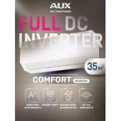 Настенный кондиционер AUX ASW-H12A4/HB-R2DI 35м²