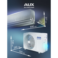 Настенный кондиционер AUX ASW-H12A4/AF-R2DI 35м² Настенный кондиционер AUX ASW-H12A4/AF-R2DI 35м²