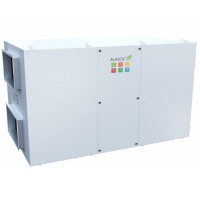 RR2000H EC W Pro, Вентиляционная установка Alasca RR с роторным рекуператором + смес. узел, заслонки, датчики