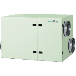 Горизонтальная приточно-вытяжная установка с роторным рекуператором Ecoclima Pro Vent ECT PH-R 1000-E2.0-L-4