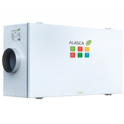 P1000ECW Pro, Вентиляционная установка Alasca P приточная + смес. узел, заслонки, датчики