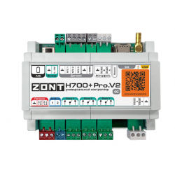 Универсальный контроллер, ZONT, H700+ PRO.V2 Универсальный контроллер, ZONT, H700+ PRO.V2