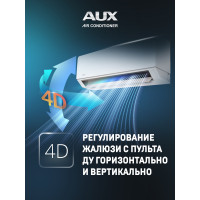 Настенный кондиционер AUX ASW-H12A4/HB-R2DI 35м² Настенный кондиционер AUX ASW-H12A4/HB-R2DI 35м²