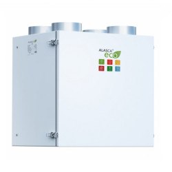RR400V EC W Pro, Вентиляционная установка Alasca RR с роторным рекуператором + смес. узел, заслонки, датчики