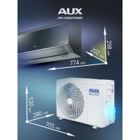 Настенный кондиционер AUX ASW-H12A4/CC-R2DI 35м²