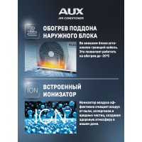 Настенный кондиционер AUX ASW-H12A4/CC-R2DI 35м²