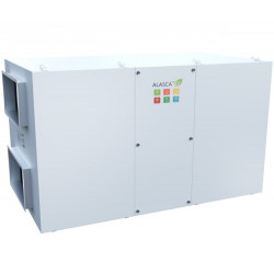 RR5000V EC W Pro, Вентиляционная установка Alasca RR с роторным рекуператором + смес. узел, заслонки, датчики