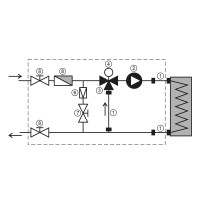 Смесительный узел Ecoclima Pro Vent ECT MU-WH-T-1-25/40 Смесительный узел Ecoclima Pro Vent ECT MU-WH-T-1-25/40