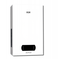 Котёл электрический настенный, VGR, eloLITE pro 10, 220/380 В, с насосом и расширительным баком на 5 литров, цвет-белый