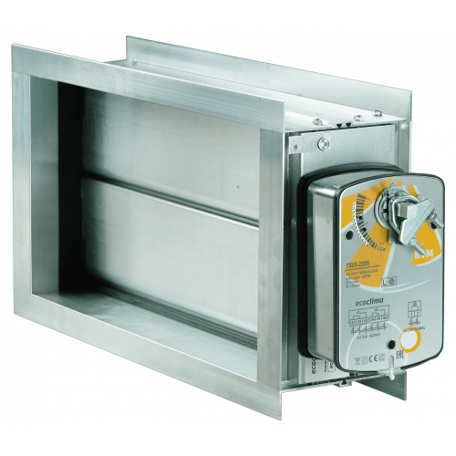 Клапан с приводом Ecoclima Pro Vent ECT VAL-T 400x200+P220 Клапан с приводом Ecoclima Pro Vent ECT VAL-T 400x200+P220