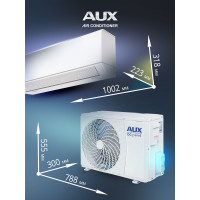 Настенный кондиционер AUX ASW-H24A4/BA-R2DI 70м² Настенный кондиционер AUX ASW-H24A4/BA-R2DI 70м²