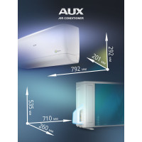 Настенный кондиционер AUX ASW-H12A4/JD-R2DI (v1) 35м²