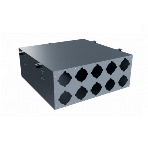 Коллектор, Flexag CMP-FLD 200/75x10, вентиляционный, D200, на 10/14 выxодов, без фланцев Коллектор, Flexag CMP-FLD 200/75x10, вентиляционный, D200, на 10/14 выxодов, без фланцев