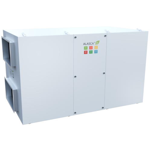 RR3000H EC E, Вентиляционная установка Alasca RR с роторным рекуператором