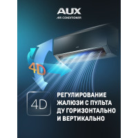 Настенный кондиционер AUX ASW-H12A4/CC-R2DI 35м²