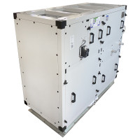 Установка вентиляционная приточно-вытяжная Node1-3000(50c)/RP,VEC(B355),Z,W3 Vertical (AQUA) с ЧЕРНЫМ пультом TS4b