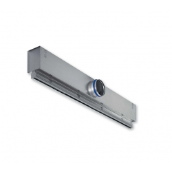 VSD35-1-AS-M-L/1500x123/C2/B00/P1/RAL9010/WW, Диффузор, однощелевой со статической камерой