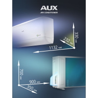 Настенный кондиционер AUX ASW-H24A4/JD-R1 70м² Настенный кондиционер AUX ASW-H24A4/JD-R1 70м²