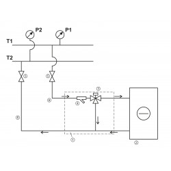 Смесительный узел Ecoclima Pro Vent ECT MU-WC-T 2,5 DN15