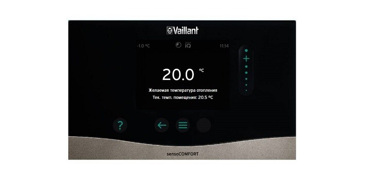 Автоматический регулятор Vaillant sensoCOMFORT VRC 720 Автоматический регулятор Vaillant sensoCOMFORT VRC 720